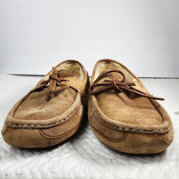UGG Australia Byron Men's Slippers SN 5102 Size 9. Chestnut Brown. - Picture 1 of 12